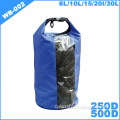 10L/20L/30L Outdoor 500D PVC backpack waterproof cooler bag